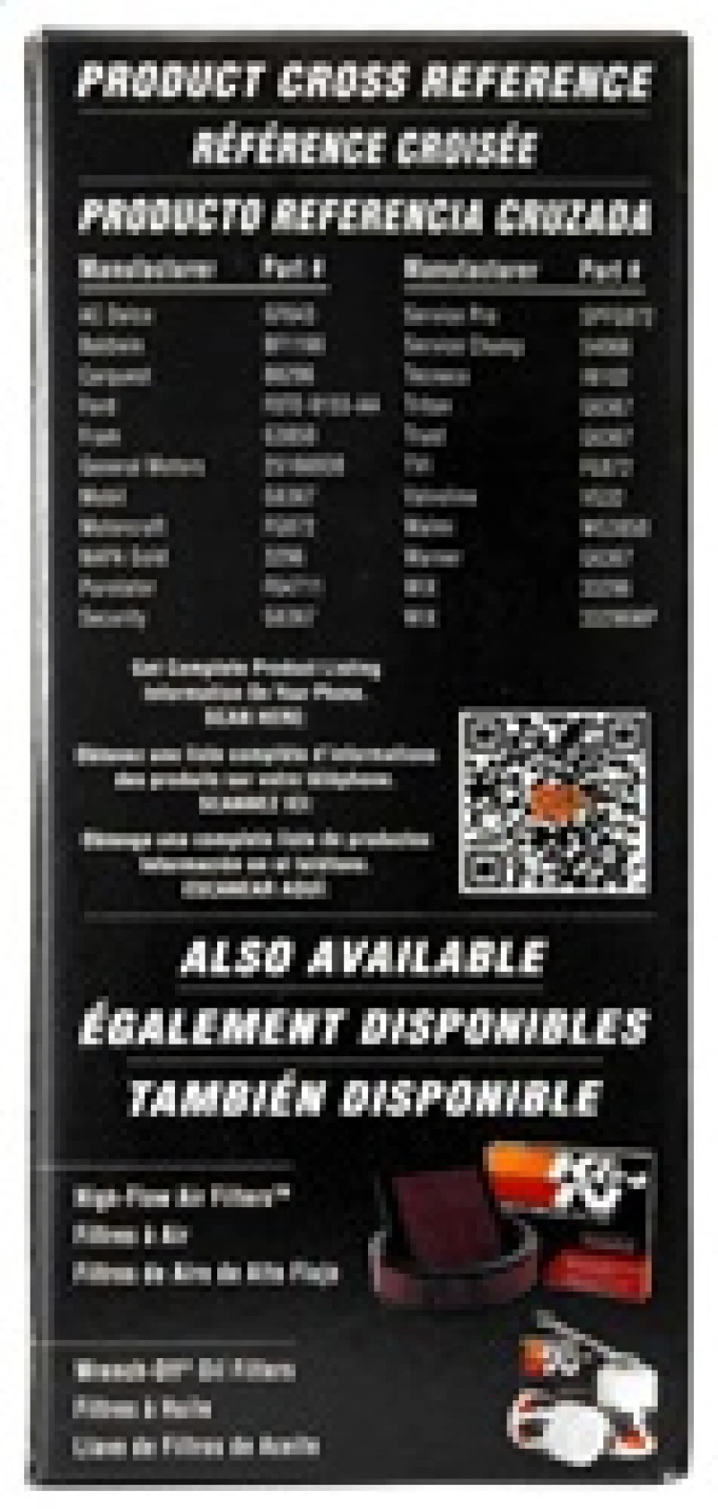 K&N Cellulose Media Fuel Filter 3in OD x 6.938in L - Image 3