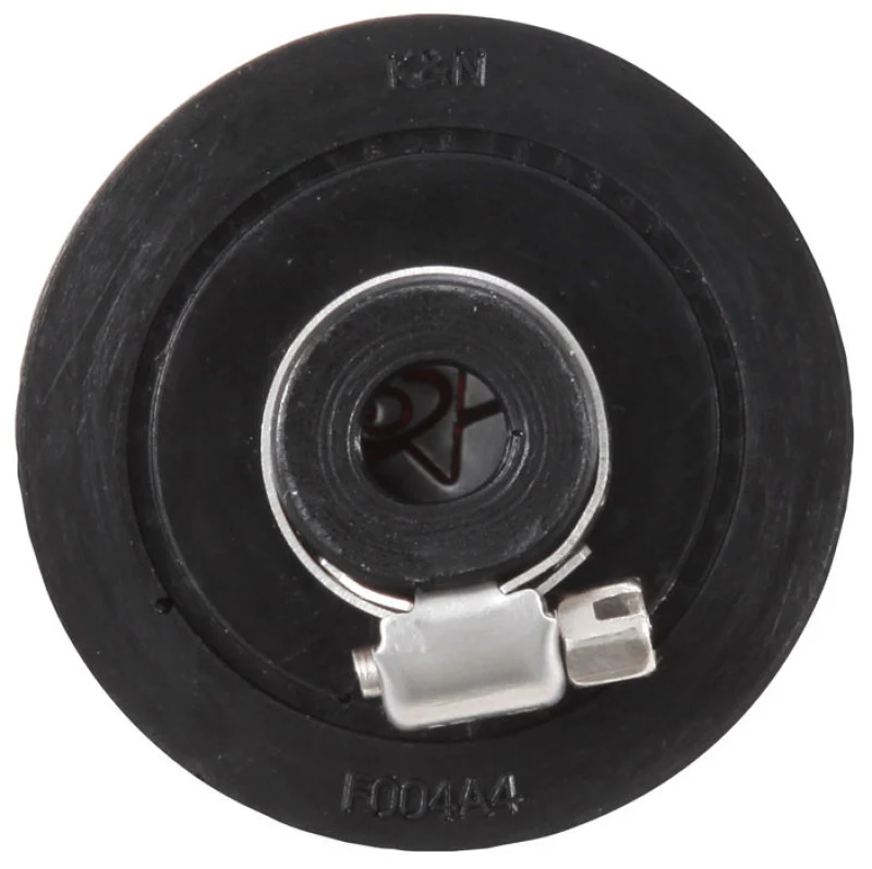 K&N Clamp On Rubber Base Crankcase Vent Filter 0.375in Flange ID x 2in OD x 1.5in Height - Image 3