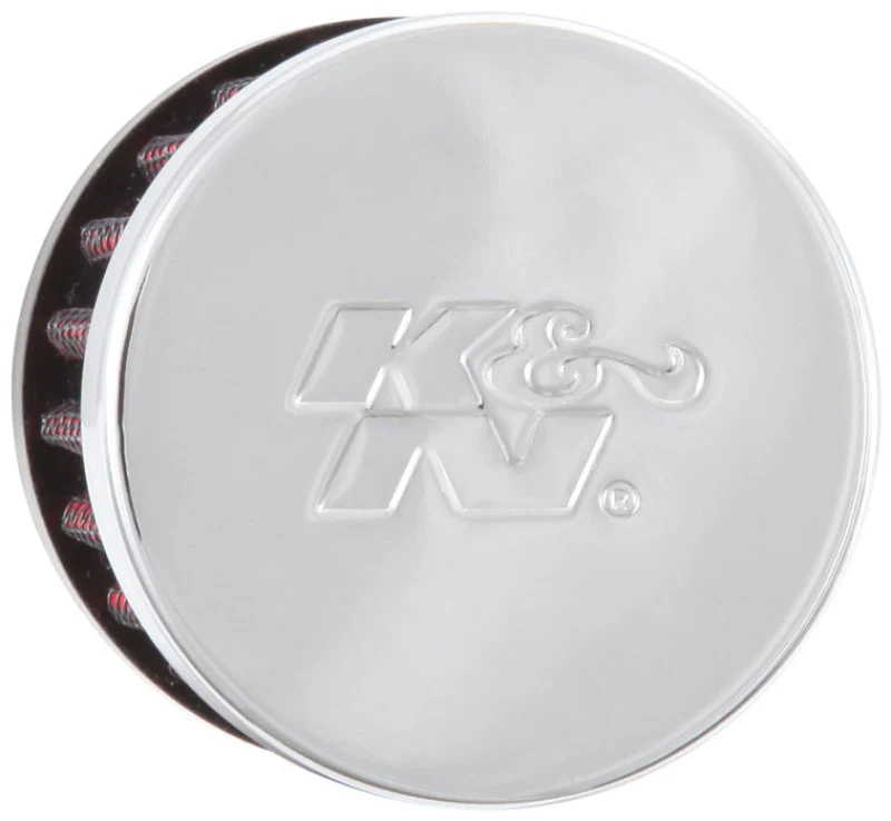 K&N Clamp On Rubber Base Crankcase Vent Filter 0.5in Flange ID 2in OD 1.5in Height - Image 12