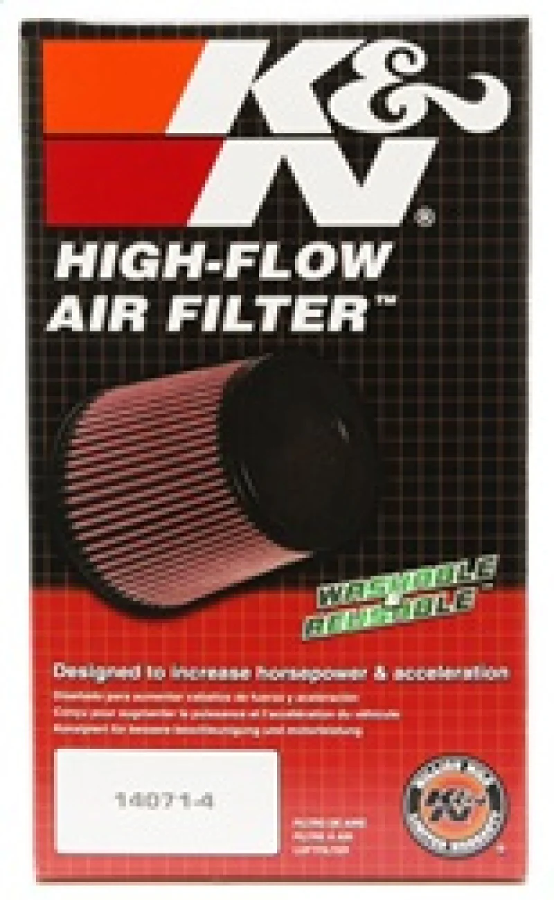K&N Filter 3 inch Flange 6 inch Base 5 Top 6 1/2 inch Height - Image 9