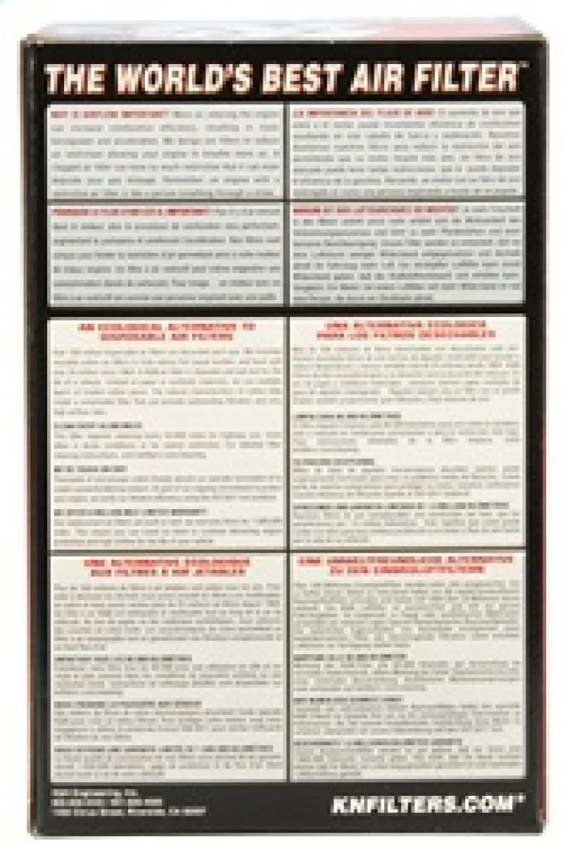 K&N Filter Universal Filter Round Straight 2.75in Flange ID / 4in OD / 6in Height / 20 deg Angle - Image 12