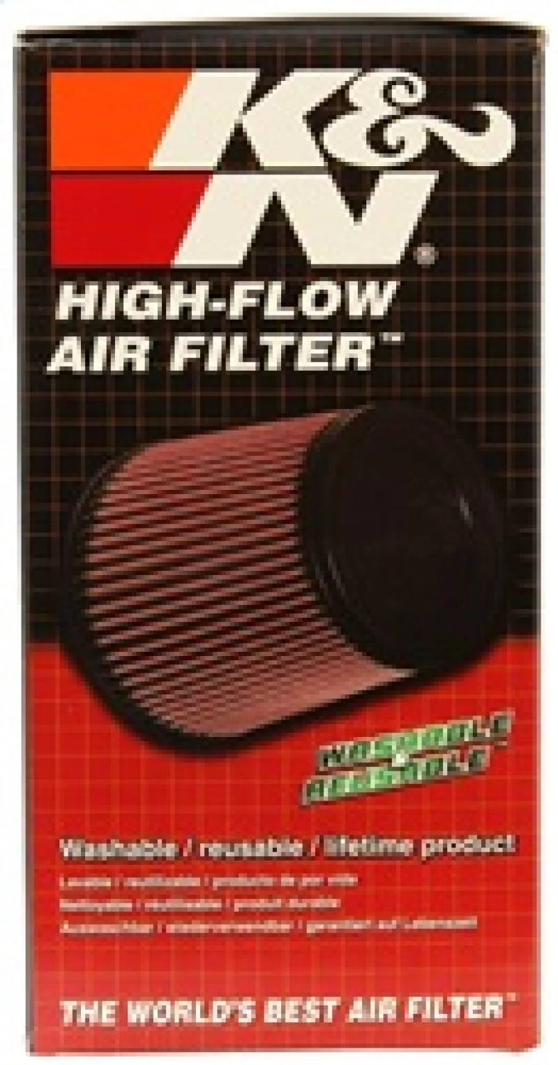 K&N Filter Universal Rubber Filter 3  Flange 4 1/2 Base inch 3 1/2 inch Top 5 3/4 inch Height - Image 12