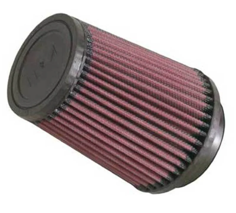 K&N Filter Universal Rubber Filter 3  Flange 4 1/2 Base inch 3 1/2 inch Top 5 3/4 inch Height - Image 2