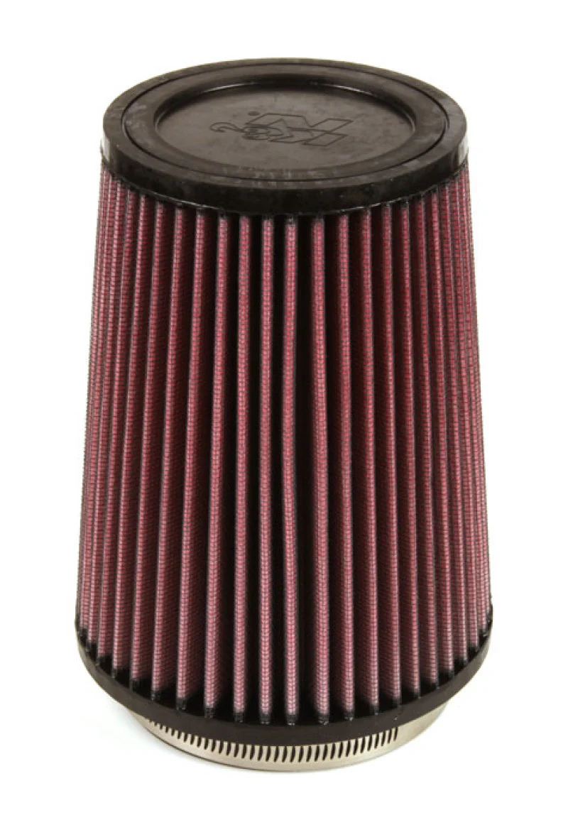 K&N Filter Universal Rubber Filter 4 inch Flange 5 3/8 inch Base 4 3/8 inch Top 7 inch Height - Image 5