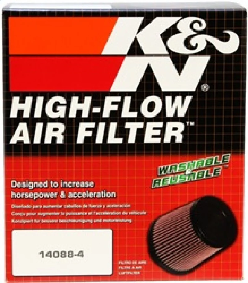 K&N Filter Universal Rubber Filter 5in Flange 6.5in Base 4.5in Top 5.5in Height - Image 9