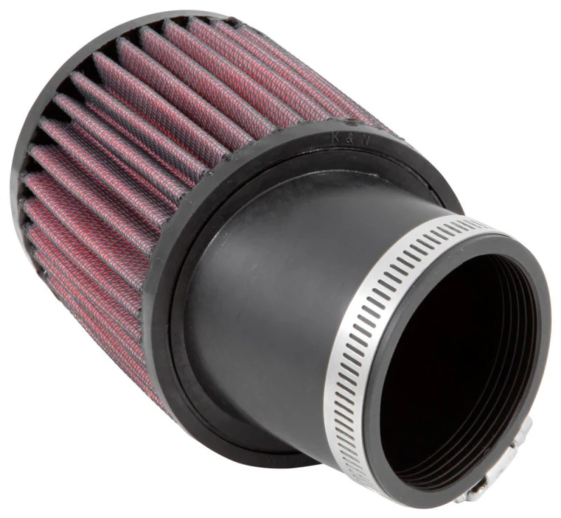 K&N Filter Universal Rubber Round Straight Filter 20 Deg Angled 2-7/16in Flange 3-3/4in OD 4in H - Image 5