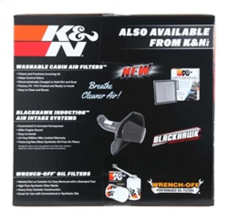 K&N FIPK 09-11 Chevy Silverado V8 Performance Intake Kit - Image 4