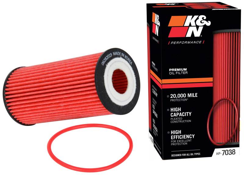 K&N Performance Oil Filter for 2019 Audi A3 2.0L - Image 12