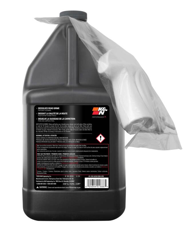K&N Power Kleen Air Filter Cleaner (1 gallon) - Image 5