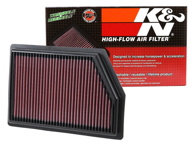 K&N Replacement Panel Air Filter for 2014 Jeep Cherokee 2.4L/3.2L - Image 12
