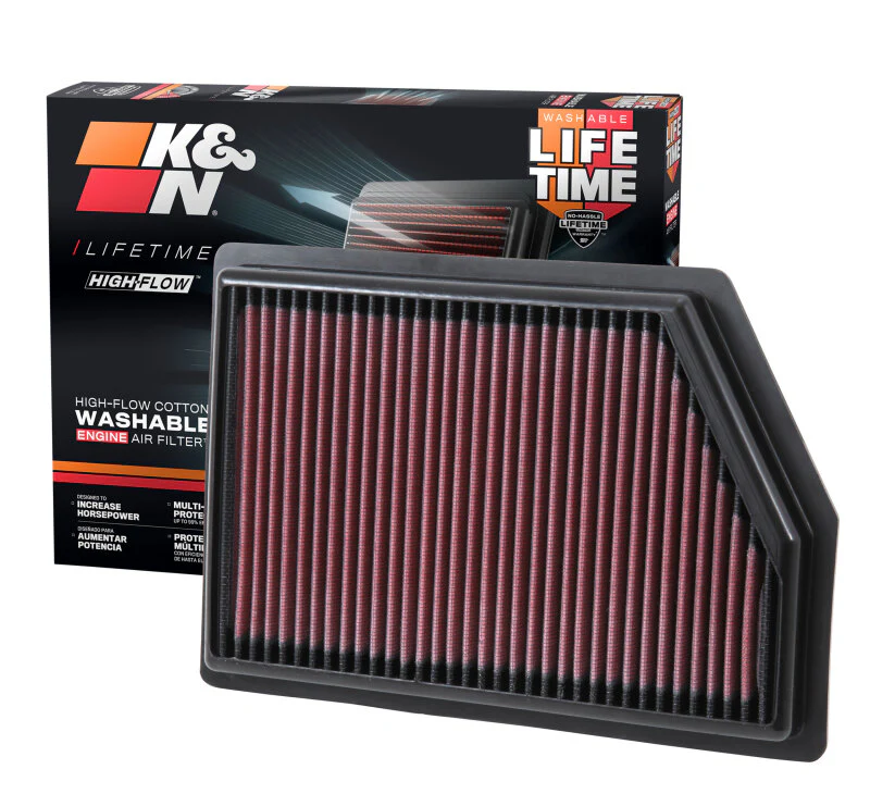 K&N Replacement Panel Air Filter for 2014 Jeep Cherokee 2.4L/3.2L - Image 13