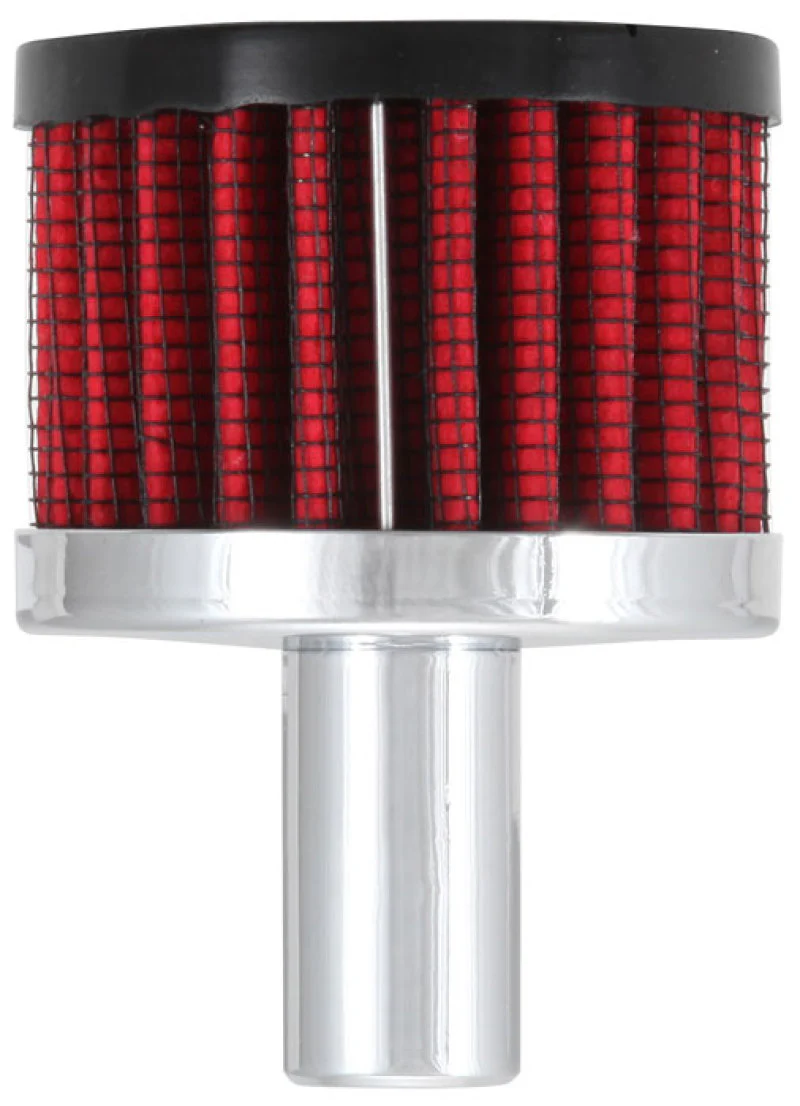 K&N Steel Base Crankcase Vent Filter .625in Vent OD x 2in OD x 1.5in Height - Image 13