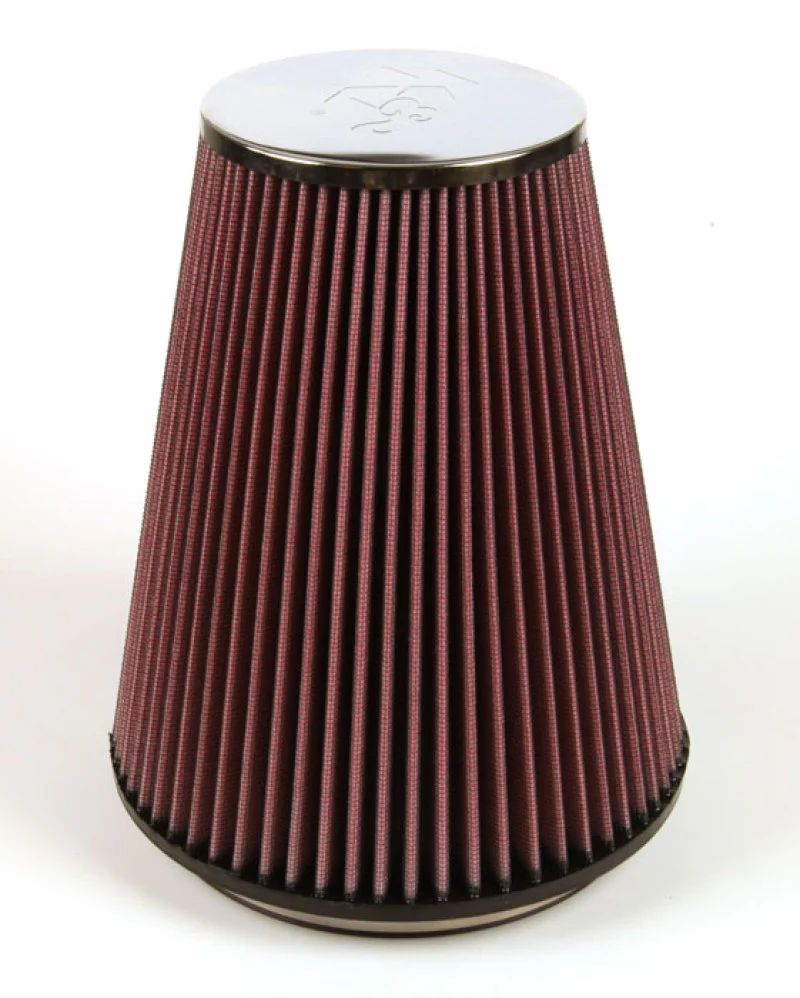 K&N Universal Chrome Filter 6 inch FLG / 7.5 inch Base / 4.5 inch Top / 9 inch Height - Image 4