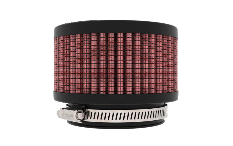 K&N Universal Clamp-On Air Filter 2.25in Flange ID 3.5in OD 2in Height - Image 5