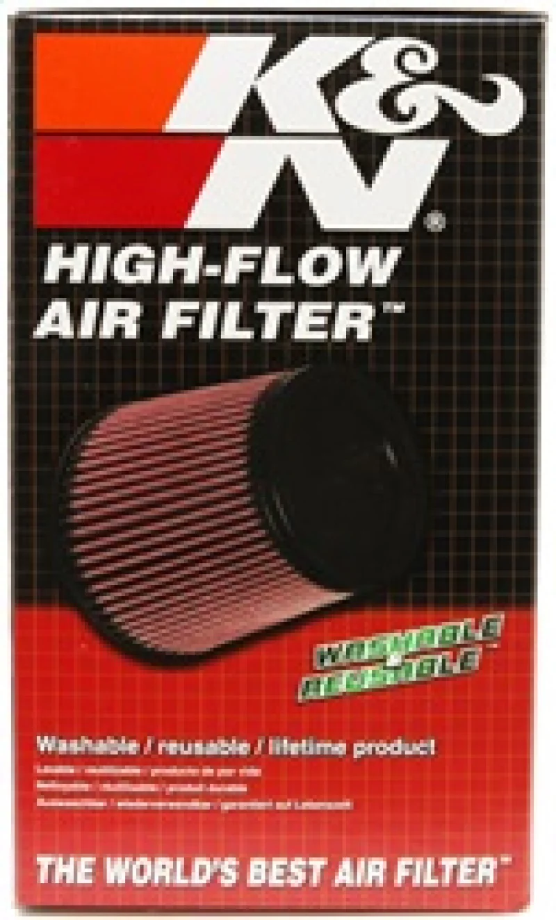 K&N Universal Clamp-On Air Filter 5in FLG / 6-1/2in B / 4-3/8in T / 8-3/4in H - Image 10