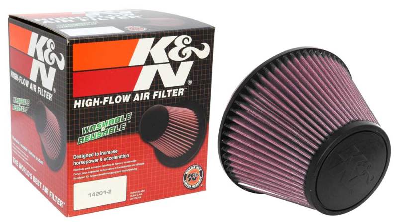 K&N Universal Clamp-On Air Filter 6in FLG / 7-1/2in B / 4-1/2in T / 5in H - Image 11