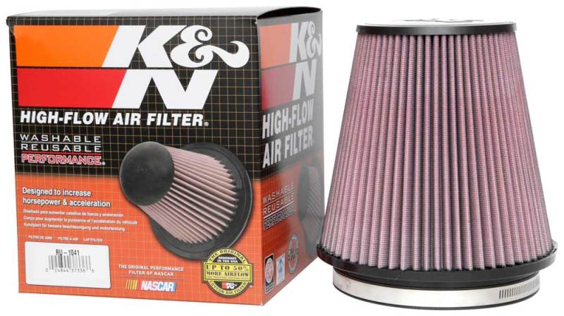 K&N Universal Clamp-On Air Filter 6in FLG / 7-1/2in B / 5in T / 7-1/2in H - Image 10