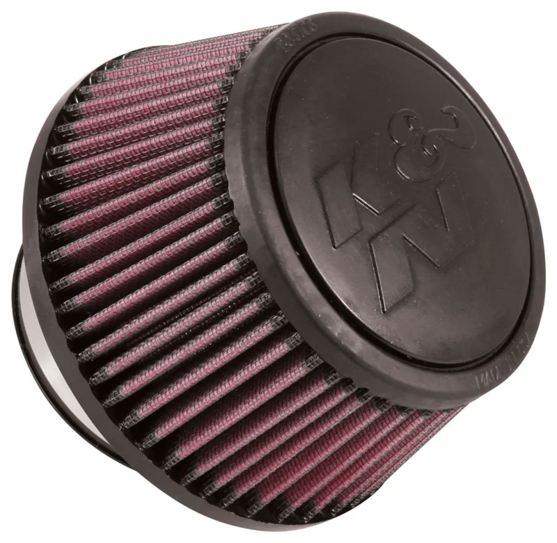 K&N Universal Round Clamp-On Air Filter 3in Flange ID x 6in Base OD x 4.625in Top OD x 3in Height - Image 2