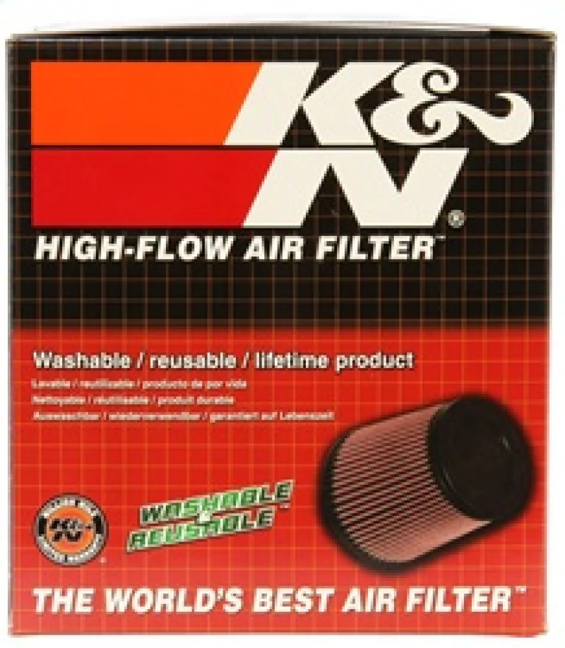 K&N Universal Rubber Filter 3 inch Flange 5 inch OD 5 inch Height - Image 6