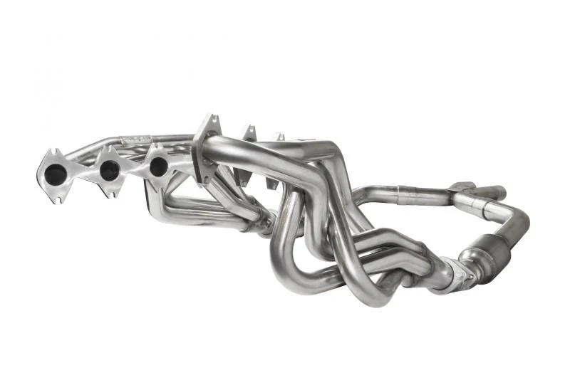 Kooks 05-10 Ford Mustang GT Manual 1 5/8in x 2 1/2in SS Long Tube Headers and OEM Catted SS X Pipe - Image 3