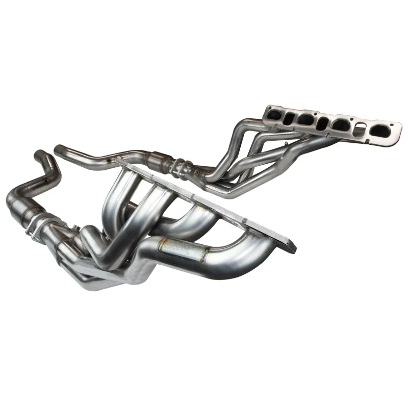 Kooks 2015+ Dodge Challenger/Charger Hellcat 2in x 3in SS Headers w/Green Catted OEM Connection Pipe - Image 4