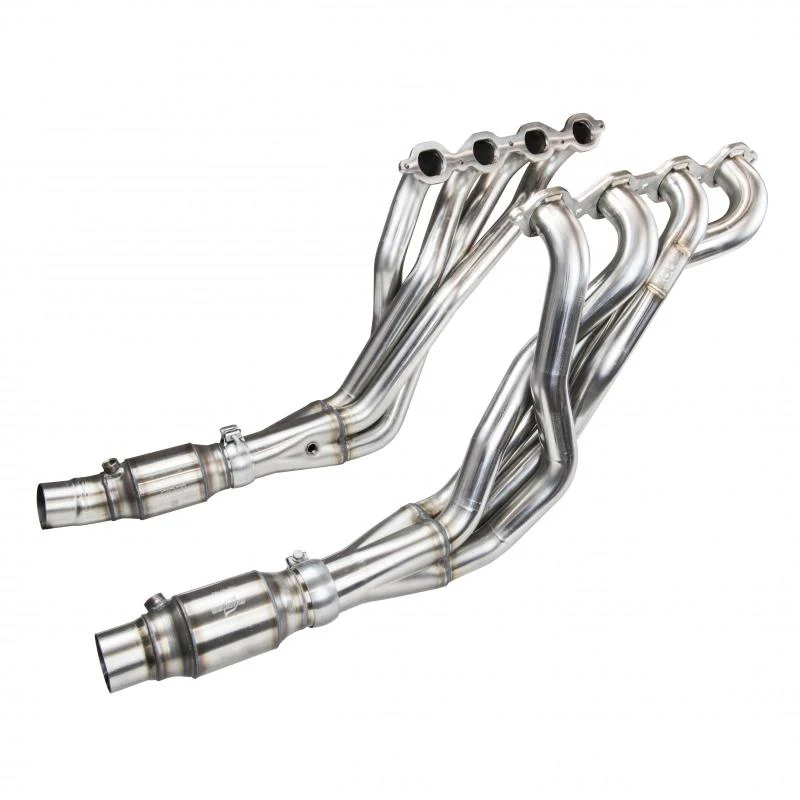 Kooks 2016+ Chevrolet Camaro SS 1 7/8in x 3in SS Longtube Headers w/ Green Catted Connection Pipes - Image 5