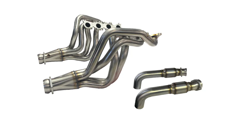Kooks 2024 Mustang GT/D.H. 5.0L 4V 2in x 3in SS Headers w/ H.O Green Catted Connection Pipe - Image 3