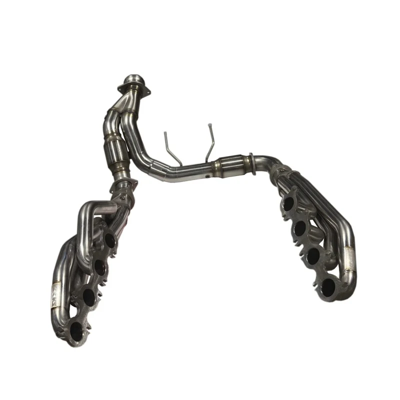 Kooks 21-23 Ford F150 Coyote V8 5.0L 1-7/8in SS Header w/ GREEN Catted Connection Pipe - Image 6