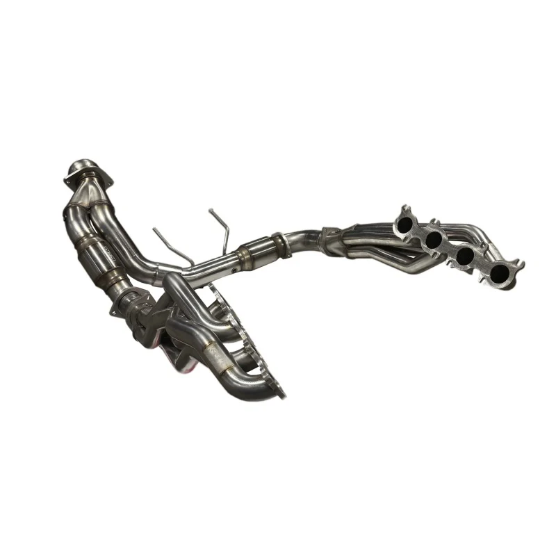 Kooks 21-23 Ford F150 Coyote V8 5.0L 1-7/8in SS Header w/ GREEN Catted Connection Pipe - Image 8