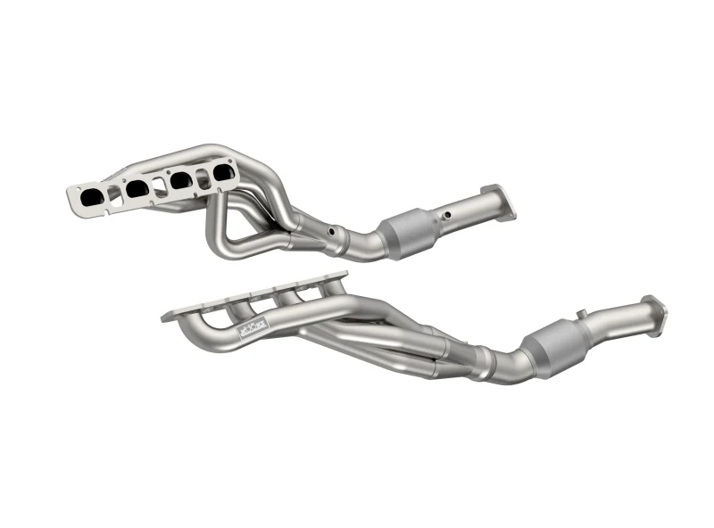 Kooks RAM TRX 1 7/8in x 3in Long Tube Headers 3in x OEM H.O. Green Connections - Image 2