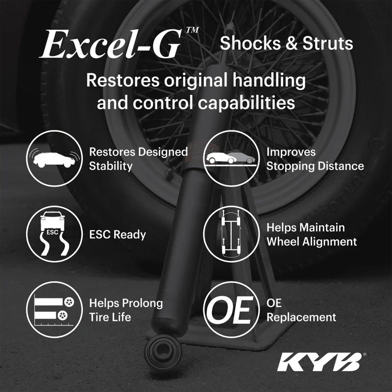 KYB 14-20 Mitsubishi Outlander Front Right Gas Strut Excel-G