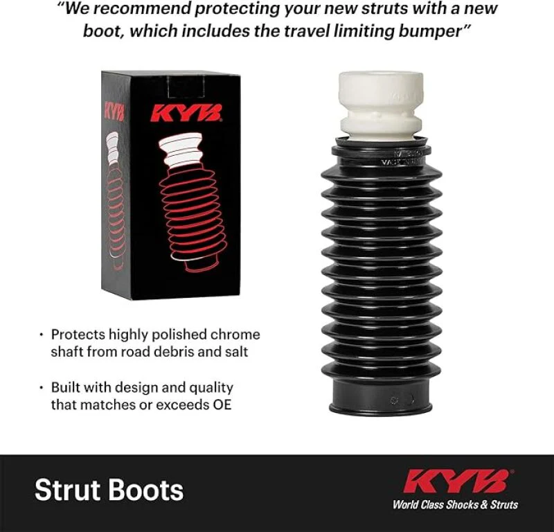 KYB Shocks & Struts Strut Boots Front & Rear ACURA CL 1997-99 ACURA CL 2001-03 ACURA EL 1997-00 ACUR - Image 3