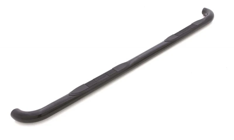 Lund 94-02 Dodge Ram 2500 Quad Cab 3in. Round Bent Steel Nerf Bars - Black - Image 4