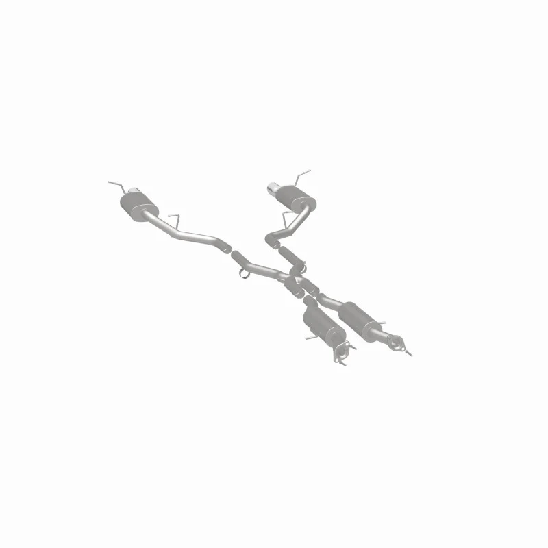 MagnaFlow 11-12 Dodge Durango V8 5.7L Dual Split Rear Exit Stainless Cat Back Performance Exhaust - Image 14