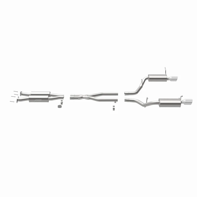MagnaFlow 11-12 Dodge Durango V8 5.7L Dual Split Rear Exit Stainless Cat Back Performance Exhaust - Image 20