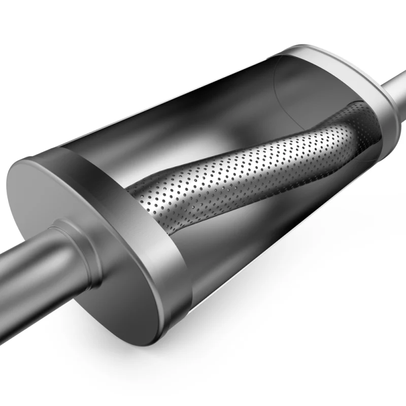 MagnaFlow 11-12 Dodge Durango V8 5.7L Dual Split Rear Exit Stainless Cat Back Performance Exhaust - Image 3