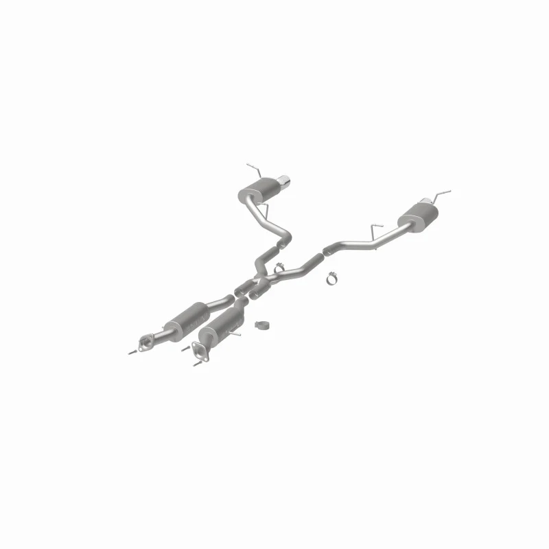 MagnaFlow 11-12 Dodge Durango V8 5.7L Dual Split Rear Exit Stainless Cat Back Performance Exhaust - Image 39
