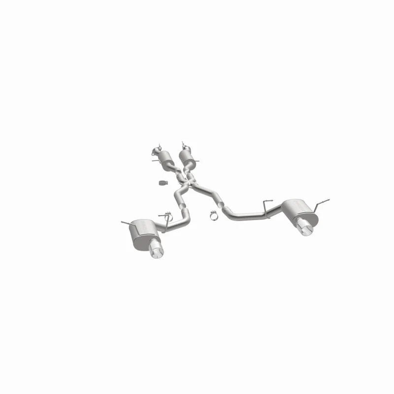MagnaFlow 11-12 Dodge Durango V8 5.7L Dual Split Rear Exit Stainless Cat Back Performance Exhaust - Image 8