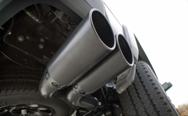 MagnaFlow 2020 Dodge Ram 3500 6.7L DPF-Back Black 5in Single Passenger Side Rear Exit - Image 5