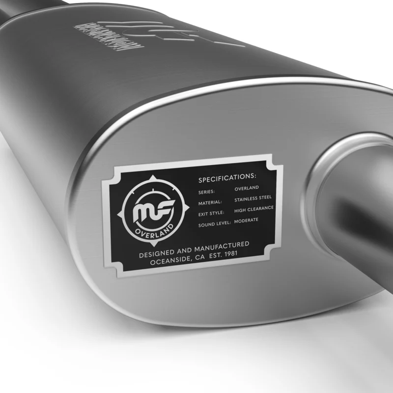 Magnaflow 2024 Toyota Tacoma Overland Series Cat-back Exhaust System - Image 30