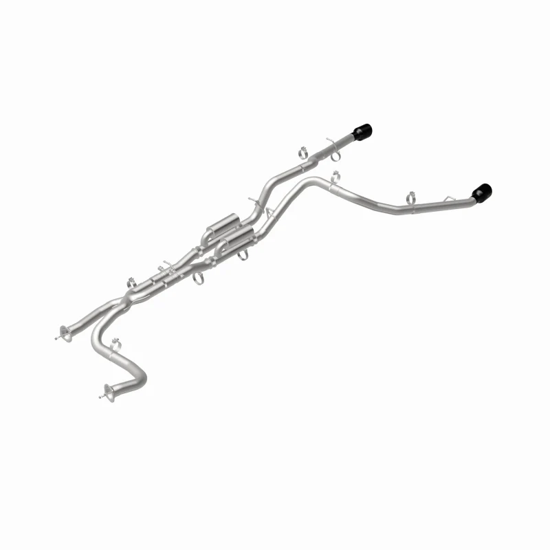 MagnaFlow 2025 Ram 1500 RHO SPEQ Series Black Chrome Cat-Back Performance Exhaust System - Image 11