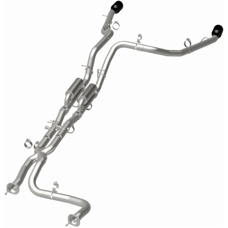 MagnaFlow 2025 Ram 1500 RHO SPEQ Series Black Chrome Cat-Back Performance Exhaust System - Image 20