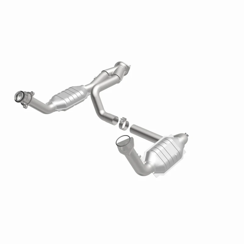MagnaFlow Conv DF 02-06 Cadillac Escalade / 02-06 Chevy Avalanche 5.3L Dual Conv Y-Pipe Assembly 2WD - Image 3