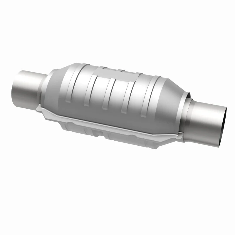 MagnaFlow Conv Univ 2.25in Inlet/Outlet Center/Center Round 9in Body L x 5.125in W x 13in Overall L - Image 30