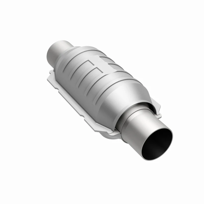 MagnaFlow Conv Univ 2.25in Inlet/Outlet Center/Center Round 9in Body L x 5.125in W x 13in Overall L - Image 4