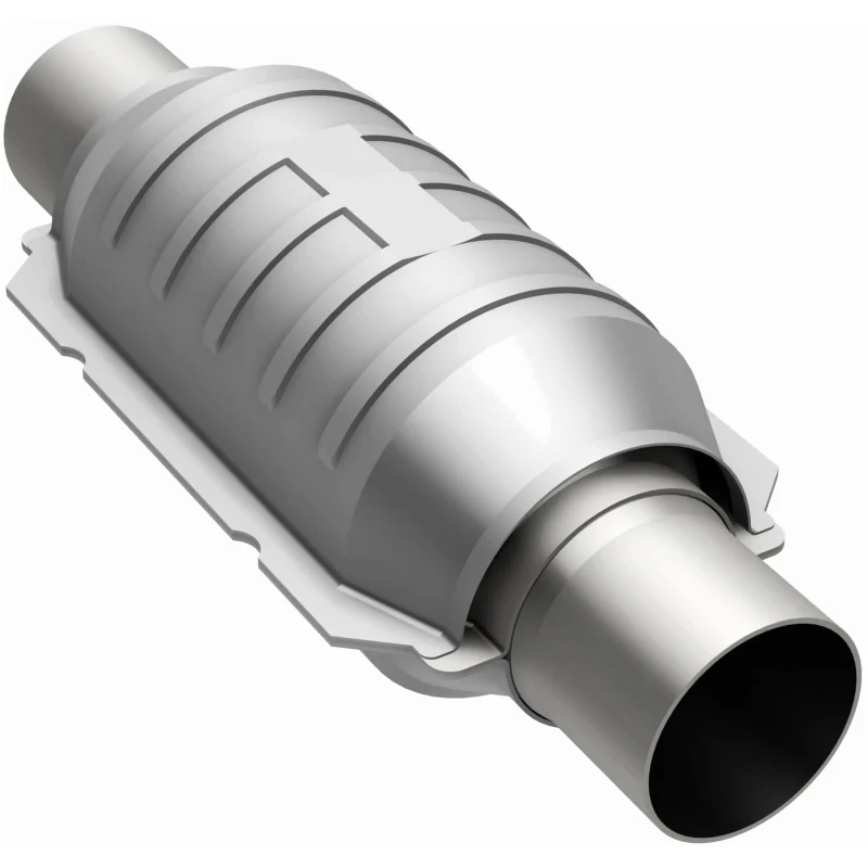 MagnaFlow Conv Univ 2in Inlet/Outlet Ctr/Ctr Round 9in Body L x 5.125in W x 13in Overall L 49 State - Image 16