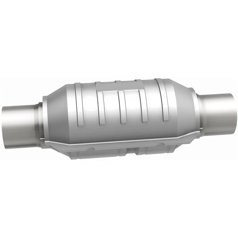 MagnaFlow Conv Univ 2in Inlet/Outlet Ctr/Ctr Round 9in Body L x 5.125in W x 13in Overall L 49 State - Image 18
