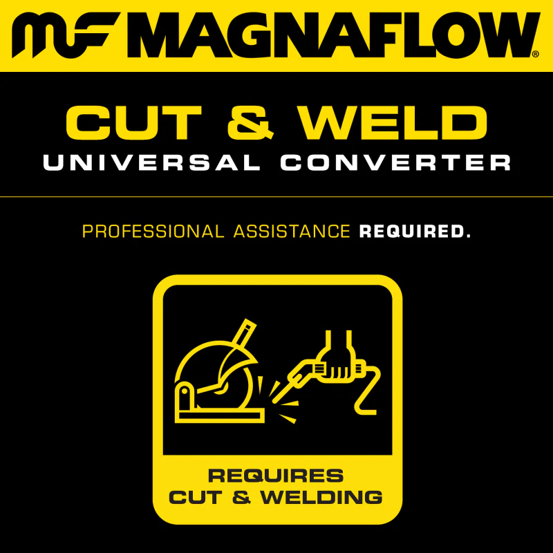 MagnaFlow Conv Univ 3inch C/C 5inch spun body - Image 15