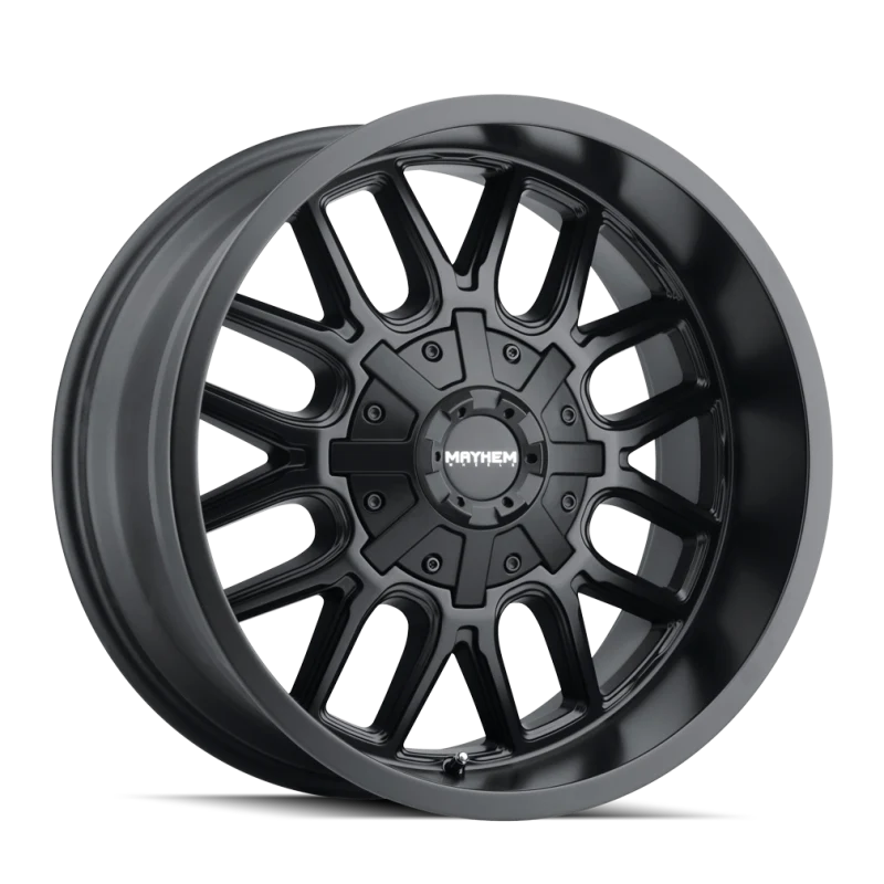 Mayhem 8107 Cogent 17x9 / 8x165.1 BP / -12mm Offset / mm Hub Matte Black Wheel