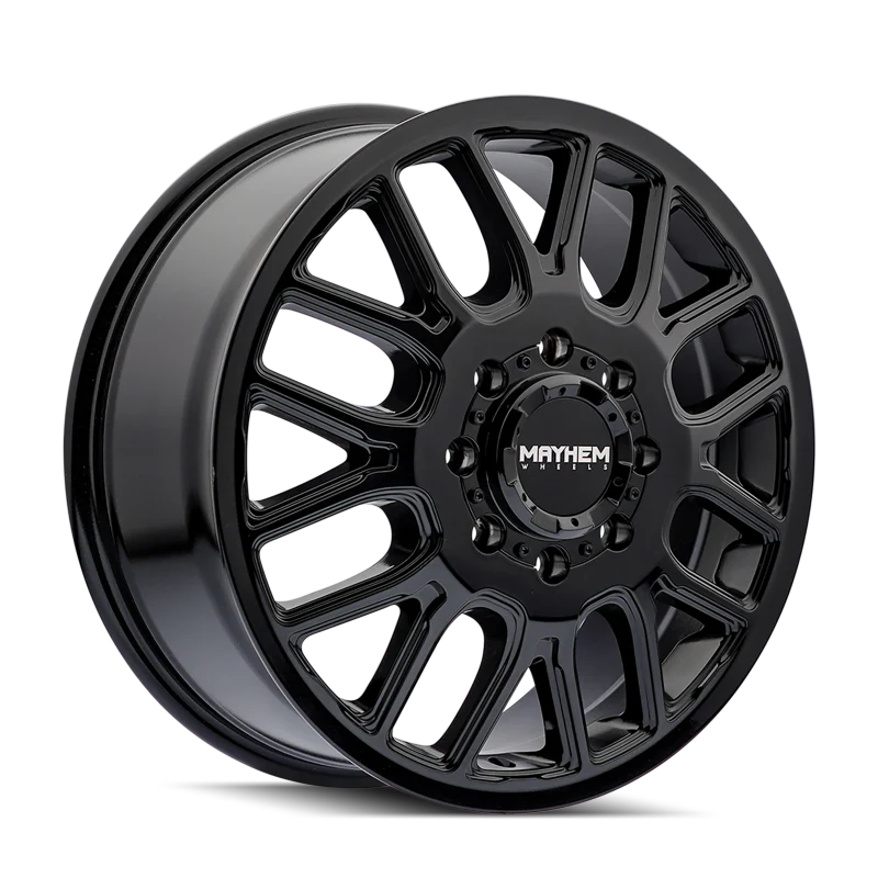 Mayhem 8107D Cogent Dually 20x8.25 / 8x210 BP/ 115mm Offset / 154.2mm Hub Gloss Black Wheel